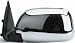 89-95 TOYOTA PICKUP MIRROR LH (DRIVER SIDE) TRUCK, Manual, Chrome, Corner Mount (1989 89 1990 90 1991 91 1992 92 1993 93 1994 94 1995 95) TY10L 8794089139