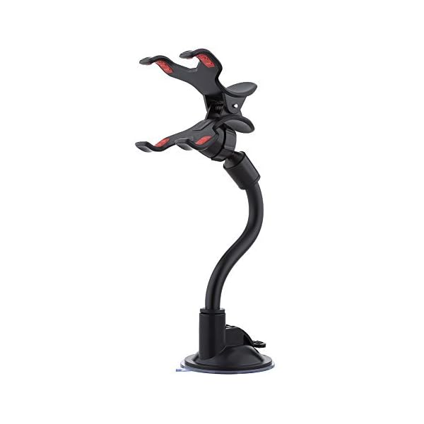 URPOWER-3300298-Double-Clip-Car-Mount-for-upto-55-Inch-Smartphones-and-GPS-Devices