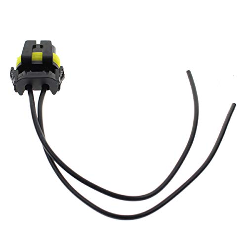 image for MOTOALL Adapter Socket Connector Wiring Harness Female Plug Pigtail Wi