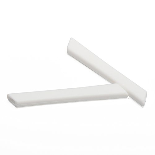 MRY Replacement Earsocks for Oakley Jawbone/Racing Jacket/Split Jacket Sunglass (White, Clear)