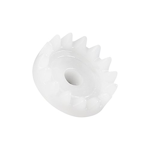uxcell 30Pcs C152A Plastic Gear Toy Accessories with 15 Teeth for DIY Toy Car Robot Motor