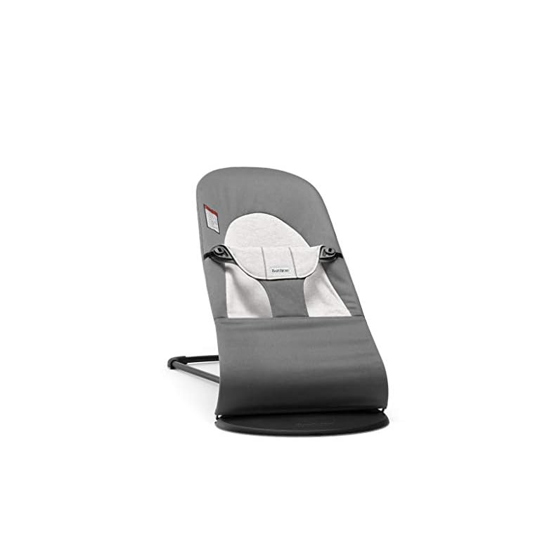 BabyBjörn Bouncer Balance Soft, Cotton/Jersey, Dark Gray/Gray (005084US)