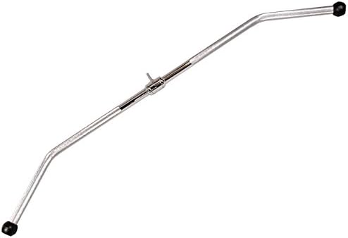 Cap Barbell LAT Pull Machine Bar with Revolving Hanger, 48"