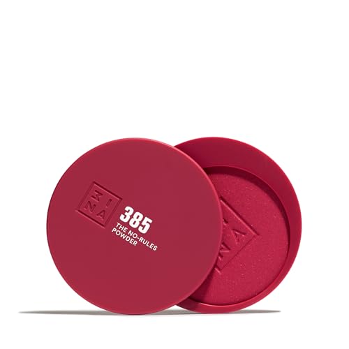 3INA - The No-Rules Powder 385 - Burgundy - 3-in-1 Powder Blush