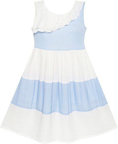sachin and babi light blue dress Boboli Colour Block Chiffon Dress