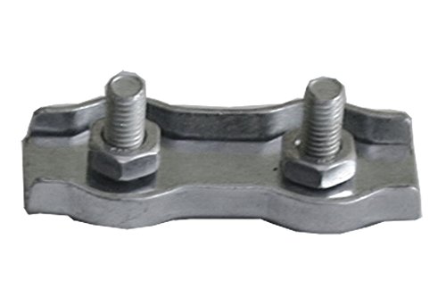 SUJETACABLES PLANOS Doble M-4 - Unid: 100