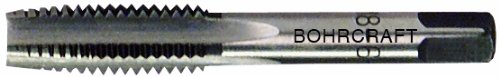 Bohrcraft Cutting Machine Tap HSS-G DIN 352, Type B, M 8, Split Pack (1 Pack of 41200300800