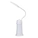 2 in 1 Rechargeable Warm White Light Desk Lamp Night Light Reading Lamp Bedside Lamp Hand Hamp(Battery Capacity: 600MAH )-Jree Ash