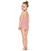 Arshiner Little Girls One Piece Bathing Swimsuit,Hot Pink,160
