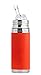 Pura Kiki 9oz/260 ml Stainless Steel Insulated Bottle w/Silicone Straw & Sleeve, 100% Plastic-Free, MadeSafe Certified, 100% Medical-Grade Silicone Straw for Kids, Toddlers, Babies & Infant – Orange