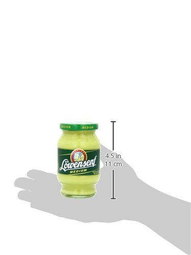 Lowensenf Medium Mustard in Jar, 9.3 Ounce - Thumbnail 5