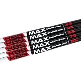 KBS MAX Graphite Iron Golf Shafts 4-PW, Set of 7 Shafts (Choose Flex) (Stiff (85g))