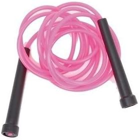 Be Smart Skipping Rope Nylon Adjustable Jump Boxing Fitness Speed Rope Training Gym MMA B (Pink)