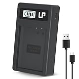 LP LP-E10 Charger, Charger with LCD Display, USB