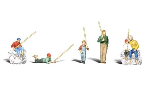 Gone Fishing HO Scale Woodland Scenics