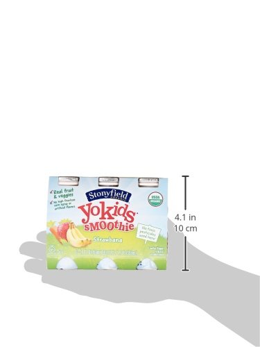 4 Stonyfield+Organic+YoKids+Strawbana+Smoothies