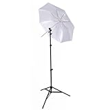 Westcott 2332 43-Inch Collapsible Umbrella Flash Kit (Black/White)