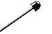 Adjustable Keep Shape Shoe Trees with Tension Spring Coil for Men, Black