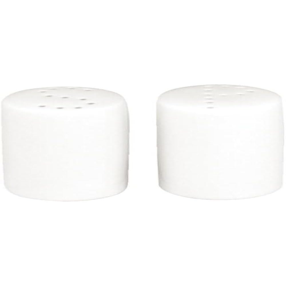 Olympia Ware Pepper Shakers 80mm Porcelain Cruet Pot Kitchen Tableware 12pc