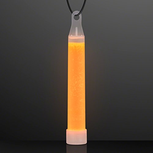 4" ORANGE Mini Glow Sticks (Set of 50)