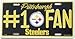 Pittsburgh Steelers Number One Fan License Plate