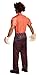 Disguise Men's Plus Size Ralph Deluxe Adult Costume, Orange, XXL (50-52)