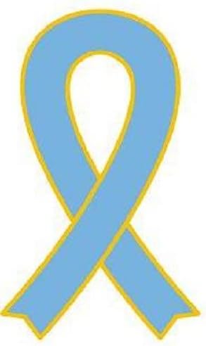Light Blue Awareness Lapel Pin
