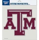 NCAA Texas A&M Aggies Die-Cut Color Decal, 8