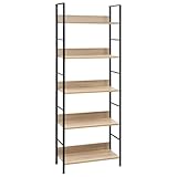 FEMICON Stylish 5-Layer Book Shelf for Home