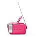 Riptunes CD Player Portable Boombox – Portable Radio AM/FM, Bluetooth Boombox, with Aux-in, Programmable Player, Pink CDB232BTthumb 3