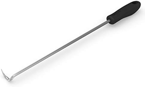 BINGLI Stainless Steel BBQ Meat Turner Hook With Plastic Handle Pigtail Grill Accessory Grilling Flipping Food Barbecue Cooking Utensil Need