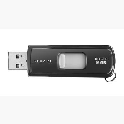 SanDisk Cruzer Micro 16 GB USB 2.0 Flash Drive SDCZ6-016G-A11