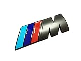 Dian Bin- Colorful Flag Black M Matte Metal Sticker Vehicle-logo Emblem for BMW Available