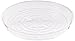 Hydrofarm HGS12 Clear 12-Inch, Pack of 10 Saucers