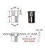 SSKL312-18-150 300 STAINLESS THIN-NUT, LARGE FLANGE, PLAIN FINISH, 5/16-18 x .030-.150 GRIP RANGE (PACK OF 10)