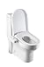 Bio Bidet by Bemis BB-70 Simplet Freshwater Bidet Attachment for Toilet, White, Non Electric, Easy Install