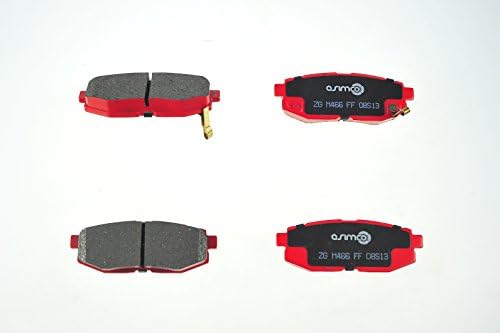 ASIMCO USA - APD1124-33502 - Advanced Performance Brake Pad Service Kit (4 Pads)