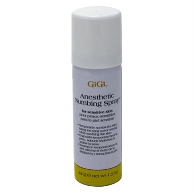 GiGi Anesthetic Numbing Spray for Sensitive Skin Hair Removal Wax GiGi Anesthetic Numbing Spray for Sensitive Skin Hair Removal Wax
