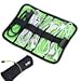 BUBM Universal Cable/pens Organizer Stable/Baby Healthcare & Grooming Kit (Small, Black)