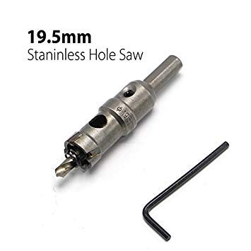 Generic High Quty 19.5mm 0.77" Hard Alloy Metal Hole Saw Core Drill Bit Drill Bit for Metal Working Universal Type