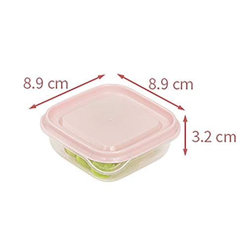 Toxz Refrigerator Sealed Crisper Storage Box 1-2L,Kitchen Finishing Storage Tank,1 Set of 17 Pieces,Be Used in Microwave Ovens/Dishwasher,PP Food Grade Plastic - Thumbnail 6
