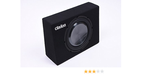 clarion 10 ultra slim subwoofer