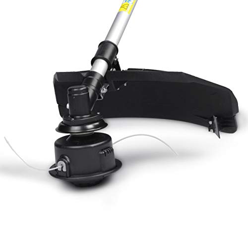BRAST Benzin Multitool 3.0 PS 5 in1 Motorsense Heckenschere Hochentaster Rasentrimmer Astsäge Freischneider 52cm³ TÜV… – Bild 5