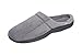 J. Fiallo Mens Stitched Terry, Comfortable Indoor Clog Slippers
