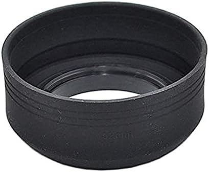 58MM Soft Rubber Collapsible Lens Hood For Canon 18-55, 75-300 and 55