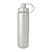 EcoVessel BOULDER Vacuum Insulated Stainless Steel Water Bottle with Dual Opening Top and Tea, Fruit, Ice Strainer