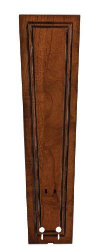 Fanimation B5132RC Carved Rectangle Frame Wood Blade, 22-Inch, Rich Cognac, Set of 5 - Thumbnail 5