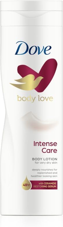 Dove Body Love Intense Care Body Lotion 250ml Pack of 3 for Very Dry Skin
