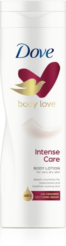 Dove Body Love Intense Care Body Lotion for very dry skin 250ml, Pack of 3