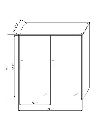 Small Office Metal Cabinet Locker with 3 Layer Each Door Storage for Cloth PC and Shoes,Changing Room Locker (2D)